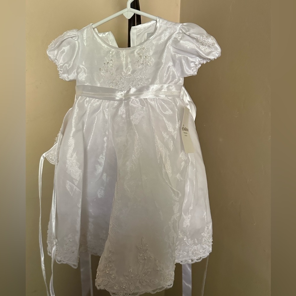 Simran fashion girls christening gown/jacket - Picture 5 of 16
